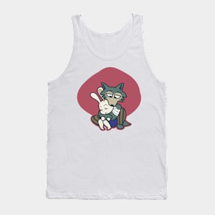 Beastars Legoshi and Haru Chibi 2 Tank Top